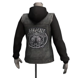 Bone Cult 'SKULLSs' Denim Vest Jacket