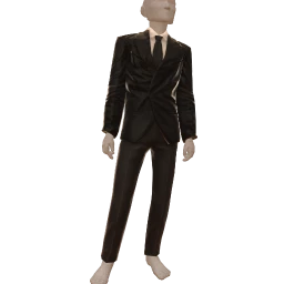 Ikon Elite Black Metallic Suit