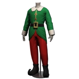 Christmas Elf Robin's Outfit