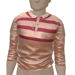 Ikon Elite Striped Metallic Rugby Shirt