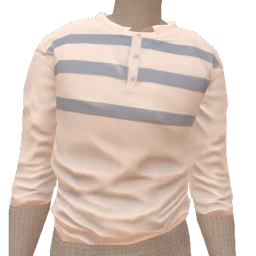 Front Row Blue Stripe Rugby Shirt