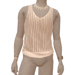 Cloud Nine Crystal Tank Top