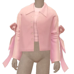 Cloud Nine Pink Arm Bow Jacket