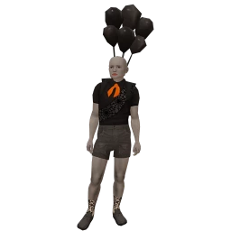 Cosmos Now We're Partying Costume (Black)