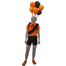 Cosmos Now We're Partying Costume (Orange)