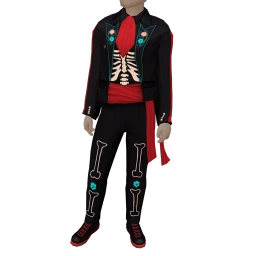 Cosmos Cheery Skeleton Day Of The Dead Costume