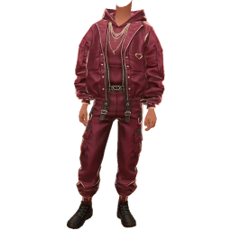 Burgundy Outfit - NPC