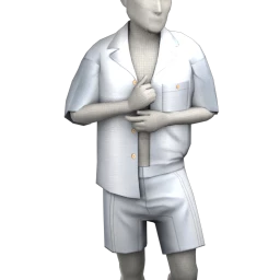 Cosmos Moonlight Silver Outfit