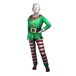 Cosmos Festive Elf Outfit