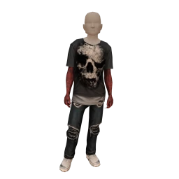 Elska Living Dead Warped Skull Outfit