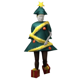 Cosmos Christmas Tree Costume