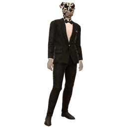 Cosmos Dalmatian Black Suit