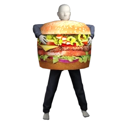 Cosmos Hamburger Costume