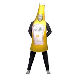 Cosmos Mustard Bottle Costume