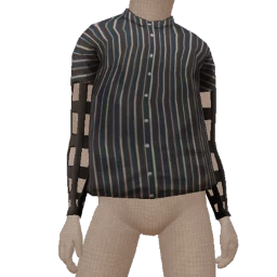 Front Row Geometric Cut Out Shirt