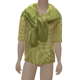 Cruz Acid Green T-Shirt And Sweater