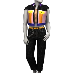 Delirious Madness Rocker Outfit