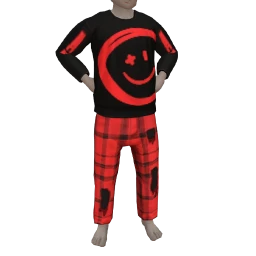 Delirious Ghostly Faces Outfit