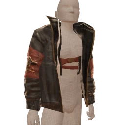 Delirious Noir Pirate Glam Jacket