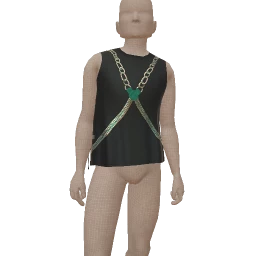 Delirious Cross Chains Vest