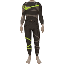 Delirious Kingdom Below Outfit (Black)