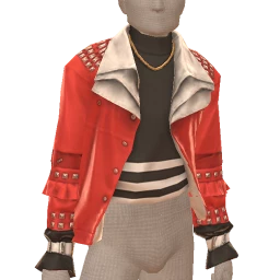 Delirious Luxe Red Rebellion Jacket