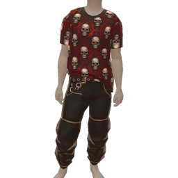 Delirious Skull Embrace Outfit