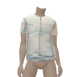 Cloud Nine Light Blue Quilted Top