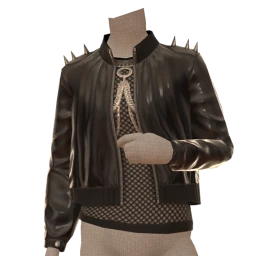 Delirious Punk Spiked Jacket
