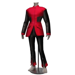 Delirious Squid Pitch Crimson Outfit