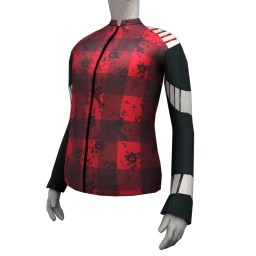 Delirious Plaidpunk Top