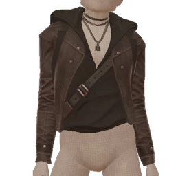Delirious Shadow Stalker Worn Brown Leather Jacket