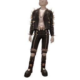 Delirious Bolts & Leather Outfit