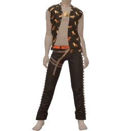 Delirious Jungle Beats Studded Outfit