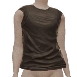 Delirious Luxe Leather Tank Tee