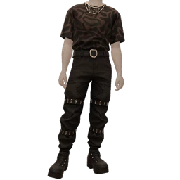 Delirious Black Mesh T-Shirt And Jeans Outfit