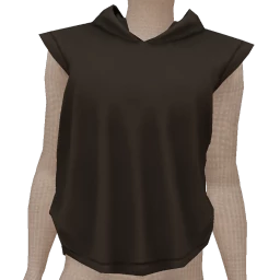 Delirious Black Fleece Slouchy T-Shirt