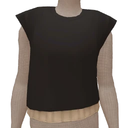 Delirious Double Layer Goth Tee