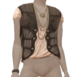 Delirious Tempest Tapestry Vest And T-Shirt