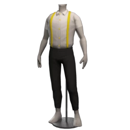 Dolly Bop Dapper Suspenders - Lemonade