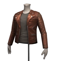 Dolly Bop Fresh Leather Jacket -  Brown