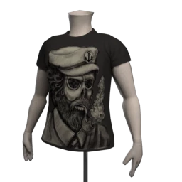 Drop Science Admiral Skully T-Shirt
