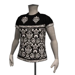 Front Row Graphic T shirt - Black Bandana