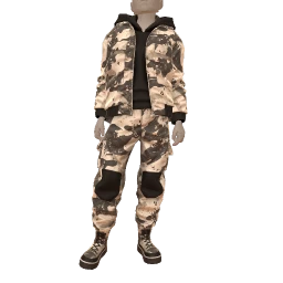 Drop Science Grey Camo Outfit 