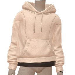 Drop Science White Layered Hoodie