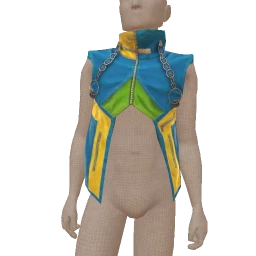 Drop Science Sun And Sea Blue And Yellow T-Shirt