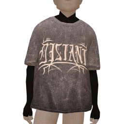 Drop Science Dark Acid Wash T-Shirt