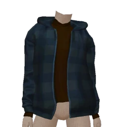 Foal Dusty Blue And Brown Checked Autumn Blazer