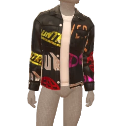 Drop Science Spray Paint Logos Jacket