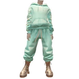 Drop Science Mint Streetwear Outfit With Silver Chunky Boots